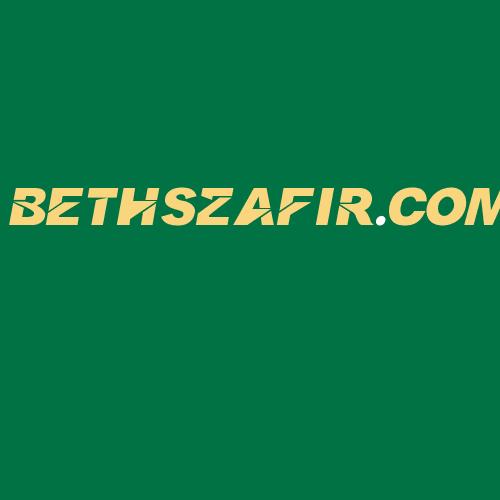 Logo da BETHSZAFIR